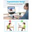 Babacom Laptop Ständer Höhenverstellbar, Faltbarer Laptop Stand aus Aluminiumlegierung Ergonomischer, Belüfteter Laptopständer Kompatibel mit MacBook Air, Pro, Allen Laptops 10-16" (Grau)