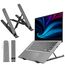 AOVUYCK-Store Laptop Ständer, 8-Stufe Einstellbar Laptop Stand, Tragbar Höhenverstellbarer Belüfteter Laptopständer, Notebook Ständer für MacBook, Lenovo, Dell, 10-15,6'' Laptops, Tablets, Notebooks.