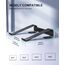 Soqool Laptop Ständer, Ergonomisch Laptop Halterung für Schreibtisch, Aluminium Notebook Ständer mit Belüftung, Kompatibel mit MacBook Air/Pro, Lenovo, Huawei, Acer, Dell, HP (10-17 Zoll)