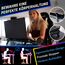 KLIM Cobra Laptop Kühler - Mehr als 500 000 verkaufte Einheiten - NEU - Leistungsstark - Schneller Kühlvorgang - 4 Lüfter PC Notebook PS4 PS5 Xbox Belüfteter Laptop Ständer
