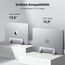 UGREEN Vertikaler Laptop Ständer Aluminium 3 Slot Vertikal Stand Vertikaler MacBook Ständer Platzsparende Halterung für MacBook Pro/Air, iPad, Huawei, Surface, Dell, HP und andere