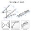 AiTodos® Laptop Ständer, Aluminiumlegierung, Laptop Ständer 6 Gänge Anpassen, Leicht, rutschfest, Faltbarer Tragbarer, Laptopständer - Einfache Wärmeableitung（Silber）