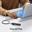 UGREEN 4-Port USB 3.0 Hub Verteiler 5Gbps USB Mehrfachstecker Splitter für MacBook, iMac, Surface, Dell, Thinkpad, USB Stick, Mobile HDD, Desktop PC und mehr (60cm)
