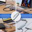 Oliveria USB C Hub 7 in 1 Multiport Adapter USB 3.0 Erweiterung für MacBook, iMac, Surface, Dell, Thinkpad, USB-Stick, mobile Festplatte, PS4, TV