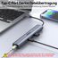 MOKiN 10Gbps USB C HUB, MacBook Adapter USB HUB mit 4K@60Hz Video Output, 100W PD Charging, USB C Data Transfer, Multiport Dongle for MacBook Pro, iPad Pro and Type-C Devices