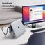 UGREEN Vertikaler Laptop Ständer Aluminium 3 Slot Vertikal Stand Vertikaler MacBook Ständer Platzsparende Halterung für MacBook Pro/Air, iPad, Huawei, Surface, Dell, HP und andere