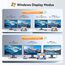 Dockingstation Laptop 2 Monitore, 15 in 1 Docking Station Triple Display, USB C Hub Adapter mit Zwei HDMI, 8K DisplayPort, Ethernet, PD, 5USB, USB C, SD TF Kartensteckplatz, Audio und EIN/Aus Taste