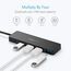 Anker 4-Port USB 3.0 Ultra Flacher Datenhub, Geeignet für MacBook, Mac Pro/mini, iMac, Surface Pro, XPS, Notebook PC, USB Flash Drives, Mobile HDD, und mehr (Packung mit 2)