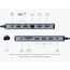 Anker Triple Display USB-C Hub (14-in-1), Dreifaches Display, 4K@60Hz HDMI mit 80W Max Power Delivery, 5 Gbit/s USB-C USB-A Datenports, Für MacBook, Lenovo, Dell XPS, HP Laptops (Ohne Ladegerät)