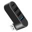AXFEE 4 Port USB 3.0 Hub, Mini USB Hub mit Mehreren Anschlüssen, 1 USB3.0+2 USB2.0+Type-C, USB-Splitter Erweiterung Adapter, für Laptop MacBook Desktop PC, Kompatibel mit Flash Laufwerk Tastatur