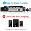 LOBKIN USB Hub 7-Port,Tragbar USB 2.0 Hub mit Einzelnen LED-Netzschaltern fur Laptop, PC, MacBook und weitere USB Geräte