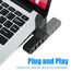 AXFEE 2 Stück USB 3.0 Hub, drehbarer 3-Port-Splitter Hub, USB 2.0 + USB 3.0 + Typ C für Computer, Laptop, MacBook, USB-Stick, Drucker, Tastatur, Maus, Kopfhörer Neo
