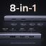 UGREEN Revodok Pro Triple Display Dock USB C Hub 2HDMI DP(4K@60Hz max.), Docking Station mit 10Gbps 4*USB Ports(2*USB A & 2*USB C), PD 100W