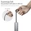 BENFEI USB C Hub 5in1, USB C Multiport Adapter mit 4K HDMI/PD 100W / 3*USB-A Datenports 10Gbps [Silikon/gewebtes Design, Aluminiumgehäuse] für MacBook Pro/Air, iPad Pro, iMac, iPhone 15 Serie, XPS