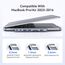 HODO USB C Hub Adapter für MacBook Pro Air, Mac Zubehör 8 in 2 mit 4K HDMI,Thunderbolt 3 Port, USB 3.0/2.0, SD und TF Kartensteckplatz für M3 M2 M1 2024 2023 2022 2021