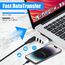 AXFEE 4 Port USB Hub, Mini Hub Mit Mehreren Anschlüssen, 1 USB 3.0+2 USB 2.0+Type-C, Splitter Erweiterung Adapter für Laptop MacBook Desktop PC, Kompatibel Mit Flash Laufwerk Tastatur