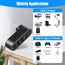 AXFEE 2 Stück USB 3.0 Hub, drehbarer 3-Port-Splitter Hub, USB 2.0 + USB 3.0 + Typ C für Computer, Laptop, MacBook, USB-Stick, Drucker, Tastatur, Maus, Kopfhörer Neo