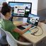 acer USB C Hub 5 in 1, Tragbarer 4K HDMI Adapter PD 100W, 3X USB A Datenport, USB C auf HDMI Adapter kompatibel mit acer Laptop, Chromebook, Surface, Galaxybook, MacBook Pro/Air, iPad Pro/Air