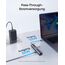 Anker PowerExpand 6-in-1 Ethernet Adapter, PD USB C Hub, 65 PD, 4K HDMI, 1Gbps Ethernet, Daten, 2 USB 3.0 Datenports, kompatibel mit MacBook Pro, MacBook Air, iPad Pro, XPS