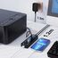 USB Hub Aktiv 3.0 mit Netzteil, VEMONT 7 Ports USB Verteiler USB-Hub und 1 Intelligenter Charging Port mit 5V/3A Netzteil, USB Splitter mit Individuellen Schalter und 1,2m Langes Kabel für PC/Laptop