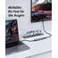 LENTION USB C Hub mit 100W PD Aufladung, 4K@60Hz HDMI, SD/TF Kartenleser, USB-3.0, Adapter USB-C auf USB kompatibel mit MacBook Pro/Air 2018-2026, iPhone 17/16/15/Pro/Pro Max und mehr