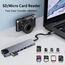 8 in 1 USB C Hub, USB C Multiport Adapter mit Ethernet, PD 100W, 4K HDMI, USB 3.0 & USB 2.0 Anschlüsse, SD&TF Kartenleser, Typ C Hub für MacBook Air/Pro, iPad, Samsung, Dell XPS, HP