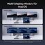 UGREEN Revodok Pro Triple Display Dock USB C Hub 2HDMI DP(4K@60Hz max.), Docking Station mit 10Gbps 4*USB Ports(2*USB A & 2*USB C), PD 100W