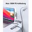 LENTION USB C Hub mit 100W PD Aufladung, 4K@60Hz HDMI, SD/TF Kartenleser, USB-3.0, Adapter USB-C auf USB kompatibel mit MacBook Pro/Air 2018-2026, iPhone 17/16/15/Pro/Pro Max und mehr