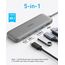 Anker USB C Hub, 332 USB-C Hub (5-in-1) mit 4K HDMI Display, 5Gbps Datenanschluss und 2 USB-A Ports für MacBook Pro, Air, Dell XPS, Lenovo Thinkpad, HP Laptops Mehr