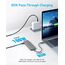Anker USB C Hub, 332 USB-C Hub (5-in-1) mit 4K HDMI Display, 5Gbps Datenanschluss und 2 USB-A Ports für MacBook Pro, Air, Dell XPS, Lenovo Thinkpad, HP Laptops Mehr