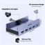 BENFEI 8-in-1 USB C Hub mit sicherer Klemmfunktion – Mit 4K@60Hz HDMI, Gigabit Ethernet, 100W PD, 10Gbps 1x USB-C / 2 x USB-A 3.2, 2 x USB-A 2.0– Kompatibel mit MacBook iPad Pro iMac S23 XPS17