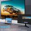 USB C auf Dual HDMI Adapter 4K@60Hz, Typ C to HDMI Splitter for Dual Monitors, Dual-Monitor-Adapter für MacBook Pro/Air, iPad, Samsung, Surface, Dell, Chromebook