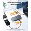 DisplayLink Dockingstation für MacBook M1/M2/M3 - Triple 4K@60Hz Monitor Erweiterung, 18-in-1 USB C Dock mit 140W Netzadapter, 3 HDMI, 2 DP, Ethernet, 10G USB-C/A, Display-Link Treiber Erforderlich
