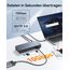 DisplayLink Dockingstation für MacBook M1/M2/M3 - Triple 4K@60Hz Monitor Erweiterung, 18-in-1 USB C Dock mit 140W Netzadapter, 3 HDMI, 2 DP, Ethernet, 10G USB-C/A, Display-Link Treiber Erforderlich