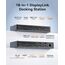 DisplayLink Dockingstation für MacBook M1/M2/M3 - Triple 4K@60Hz Monitor Erweiterung, 18-in-1 USB C Dock mit 140W Netzadapter, 3 HDMI, 2 DP, Ethernet, 10G USB-C/A, Display-Link Treiber Erforderlich