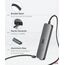 Uni USB C 3.0 Hub 4-Port, 1.2M Ultra Slim Data Hub, kompatibel mit MacBook Pro, iPad Pro, MacBook Air, Dell XPS, Surface Book und mehr