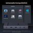 UGREEN Triple Display Dock - 2×HDMI 4K@60Hz, DisplayPort 4K@120Hz, 400 mm Kabellänge, 10Gbps USB-C, USB-A, SD/TF Kartenleser, LAN, Audio, 100W PD - Kompatibel mit ThinkPad X1, HP Envy 17, XPS 15