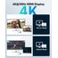 7 in 1 USB C Hub Multiport Adapter Mit 4K HDMI, SD&TF Kartenleser, USB 3.0&2.0 Ports, 100W PD für MacBook Air/Pro, Galaxy, iPad, Surface Book, Chromebook
