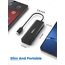 USB C Hub für MacBook Air M2, Dockteck 5 in 1 Dock USB C HDMI Adapter 4k 60hz, 3 USB-3.0, 100W PD für MacBook Pro/Air M1/M2, iPad Pro, Steam Deck
