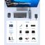 Powered USB 3.0 Hub, Wenter 10 Ports 36W USB Hub Aktiv, Aluminium USB Splitter mit individuellen EIN/Aus Schaltern, SD/TF Kartenleser und USB Hub mit Netzteil für PC/Laptops/MacBook Pro/Air/iMac/iPad