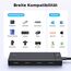 UGREEN USB C Hub 10 Gbps Mit PD 100W, Adapter Mit 4 Ports, Hochgeschwindigkeits Multiport Splitter Für iPhone 17 Serie, Galaxy S25 Serie, MacBook, iMac, iPad, Chromebook Und Mehr