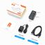 USB Hub Aktiv 3.0 mit Netzteil, RSHTECH USB 3.0 Hub mit 4 Datenports USB 3.0 Port Verteiler mit 100cm 2-in-1 Hybrid-Datenkabel (Typ-A/Typ-C), 10W (5V/2A) Netzteil, Aluminium, RSH-ST04