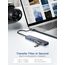 Dockteck 7-in-1-USB-C-Hub Adapter mit HDMI 4K, 2 USB-3.0-Ports, USB C auf SD/TF-Karte, PD-Ladegerät, kompatibel mit MacBook/Surface Pro/iPad/Steam Deck/Rog Ally/Samsung