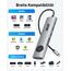 acer USB C Hub 7 in 1, 4K@60Hz HDMI Adaptermit PD 100W, 2X USB 3.0, Kartenleser und Bildschirmsteuerung, 7 in 1 Docking Station USB-C für MacBook Pro/Air, Surface, iPhone 16 Pro