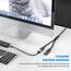 MOGOOD USB Splitter Kabel USB Y Splitter Adapter Dual USB 2.0 Netzkabel Verlängerung zum Laden/Datenübertragung Dual Double USB Port Extender Hub Extra Multiport Data Split Adapter für Laptop/Mac/Auto