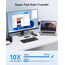 Powered USB 3.0 Hub, Wenter 10 Ports 36W USB Hub Aktiv, Aluminium USB Splitter mit individuellen EIN/Aus Schaltern, SD/TF Kartenleser und USB Hub mit Netzteil für PC/Laptops/MacBook Pro/Air/iMac/iPad