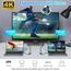 8-In-1 USB-C Hub mit 1G Ethernet, PD 100W, 4K HDMI, 2 X USB 3.0, 1 X C, SD/TF Kartenleser, Typ-C Splitter Adapter für iPhone 16/15, MacBook, iPad, Samsung, MacBook, Surface, Dell, Laptop, PS4, TV