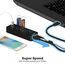 SABRENT USB Hub aktiv 3.2x1 + netzteil 60W 10port (7 USB hub 3.2 + 3 Ladeanschlüsse) USB Adapter mehrfach Verlängerung, USB Verteiler, Powered USB hub, mit EIN/AUS Schaltern, fur PS5, PC, MacBook