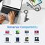 acer USB C Hub 5 in 1, Tragbarer 4K HDMI Adapter PD 100W, 3X USB-A Datenport, USB C auf HDMI Adapter kompatibel mit acer Laptop, Chromebook, Surface, Galaxybook, MacBook Pro/Air, iPad Pro/Air - 60cm