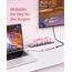 LENTION USB C Hub mit 100W PD Aufladung, 4K@60Hz HDMI, SD/TF Kartenleser, USB 3.0, Adapter USB C auf USB für MacBook Pro/Air 2018-2026, iPhone 17/16/15/Plus/Pro/Pro Max, Thunderbolt 3/4